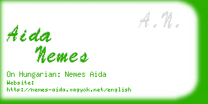 aida nemes business card